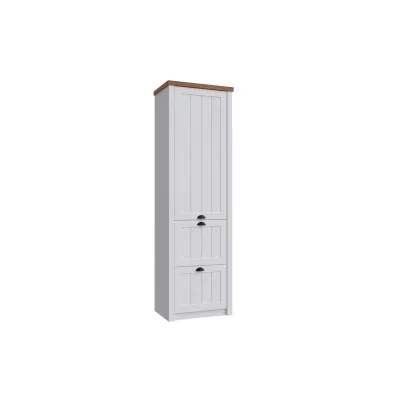 Keskeny gardróbszekrény 61 cm MARIONA - andersen fenyő / lefkas tölgy