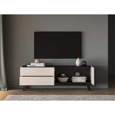 TV állvány CHARLOTTE - kasmír / fekete