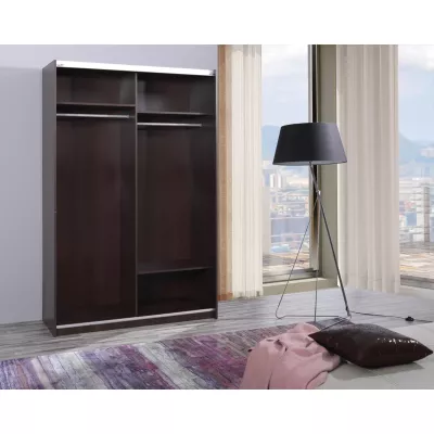 Tükrös szekrény 135 cm WILTON - fehér