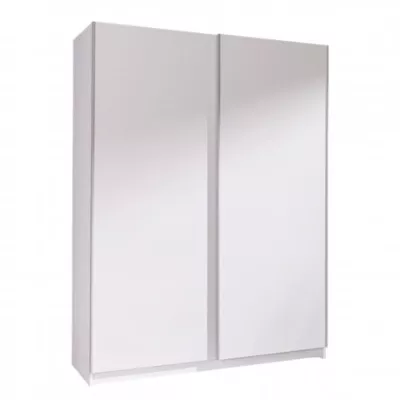 150 cm-es gardróbszekrény tolóajtókkal WADENA 1 - fehér
