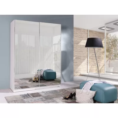 Tükrös gardrób 150 cm WADENA 6 - fehér