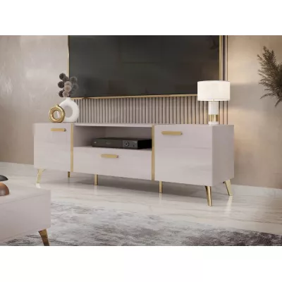 TV állvány TANTES - kasmír / fényes kasmír