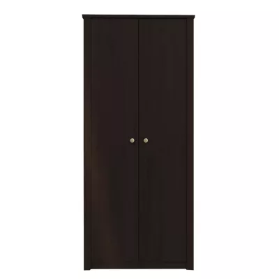 Kétajtós szekrény 90 cm FRIDLEY - sonoma tölgy csokoládébarna