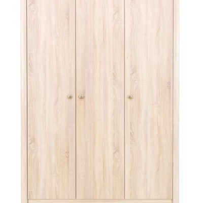 Háromajtós szekrény 200 cm FRIDLEY - sonoma tölgyfa