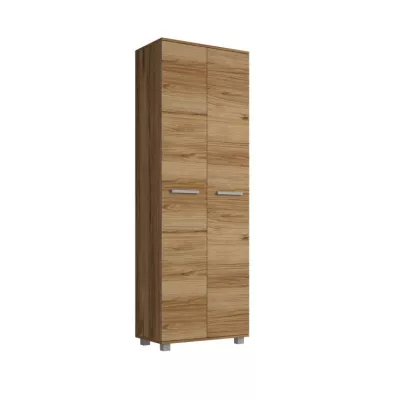 Előszobaszekrény 68 cm ruhaakasztó rúddal ANDOVER - Catania tölgyfa