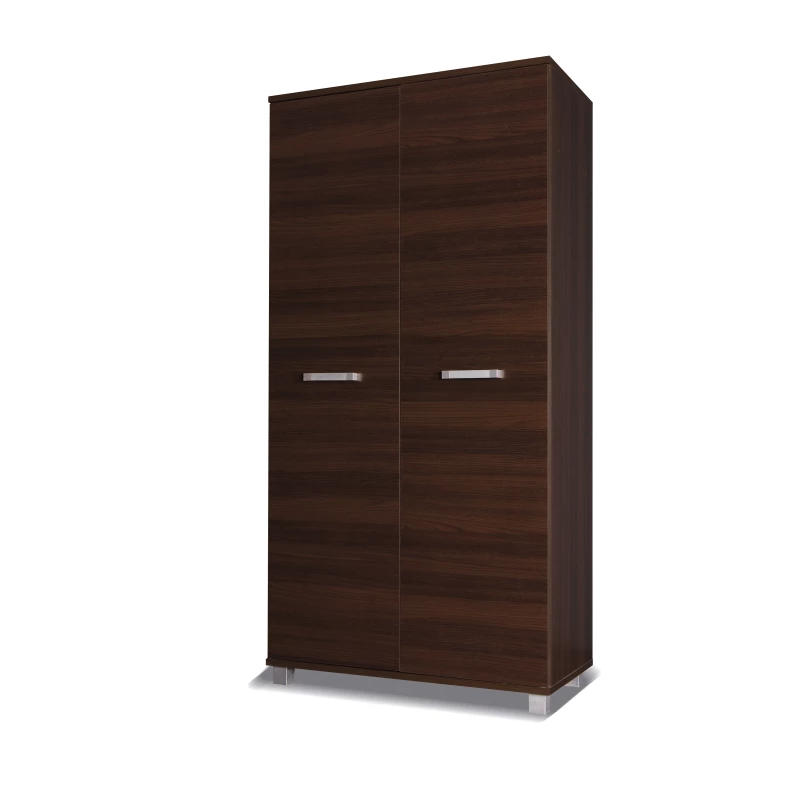 Előszobai szekrény 100 cm ruhaakasztó rúddal ANDOVER - gesztenye wenge