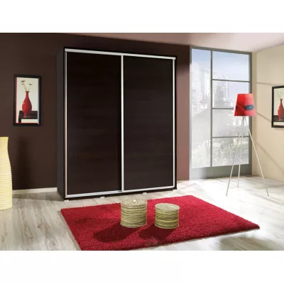 Magas gardróbszekrény 155 cm DANUBE 1 - gesztenye wenge