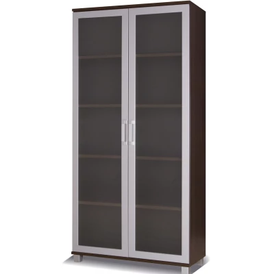 ANDOVER magas vitrin - gesztenye wenge