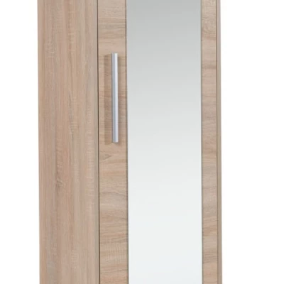 Előszobaszekrény tükörrel 48 cm ORONOCO - sonoma tölgy