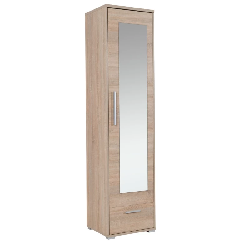 Előszobaszekrény tükörrel 48 cm ORONOCO - sonoma tölgy