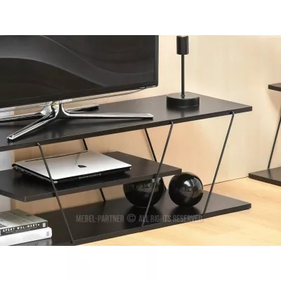 MATTEO designer TV-állvány - fekete