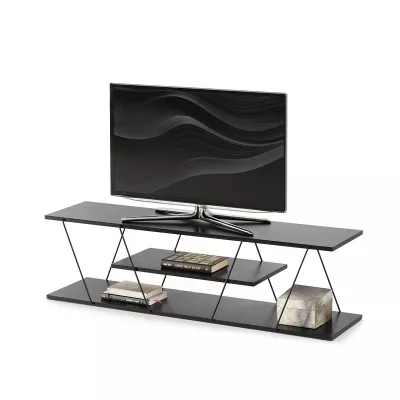 MATTEO designer TV-állvány - fekete