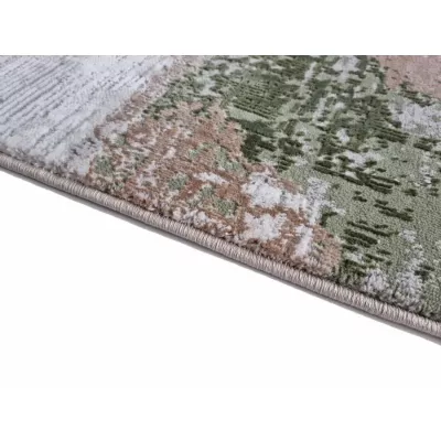 Téglalap alakú szőnyegdarab 200x290 cm STEFANO - krém / zöld