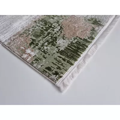 Téglalap alakú szőnyegdarab 180x260 cm STEFANO - krém / zöld