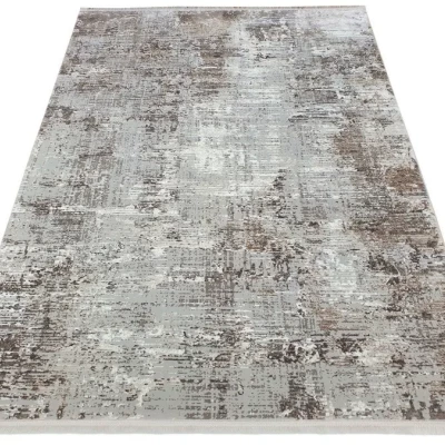 Téglalap alakú szőnyegdarab 160x220 cm STEFANO - bézs / arany