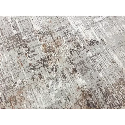 Téglalap alakú szőnyegdarab 80x150 cm STEFANO - bézs / arany