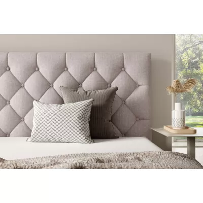 Franciaágy léces kerettel 160x200 TAISA 4 - világosszürke