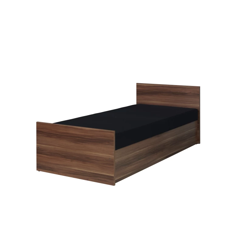 Egyszemélyes ágy tárolóval 80x200 MAKEL - gesztenye wenge