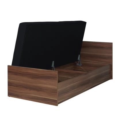 Egyszemélyes ágy tárolóval 80x200 MAKEL - gesztenye wenge