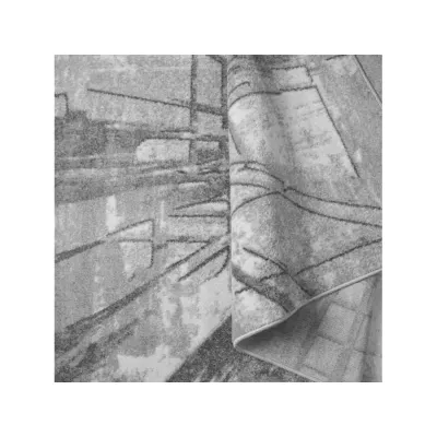 Absztrakt szőnyegdarab 240x330 cm ADALBERTO - szürke