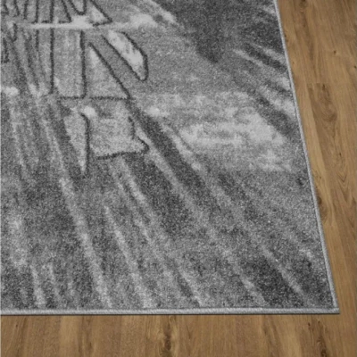 Absztrakt szőnyegdarab 240x330 cm ADALBERTO - szürke
