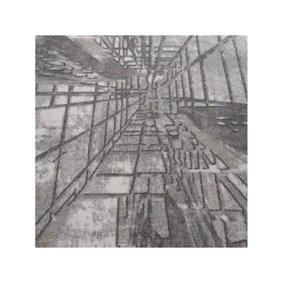 Absztrakt szőnyegdarab 240x330 cm ADALBERTO - bézs