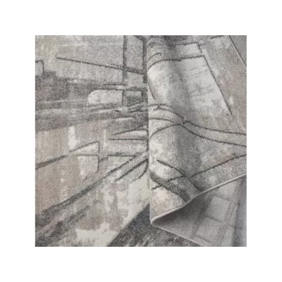 Absztrakt szőnyegdarab 240x330 cm ADALBERTO - bézs