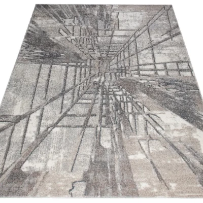 Absztrakt szőnyegdarab 240x330 cm ADALBERTO - bézs