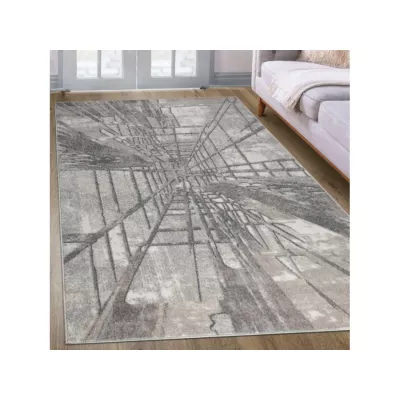 Absztrakt szőnyegdarab 200x290 cm ADALBERTO - bézs