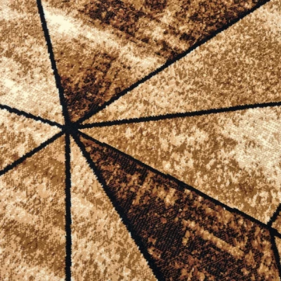 Geometrikus darab szőnyeg 50x90 cm LUKEN - bézs