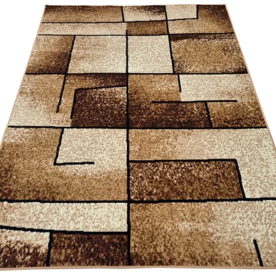 Modern szőnyegdarab 50x90 cm LUKEN - bézs