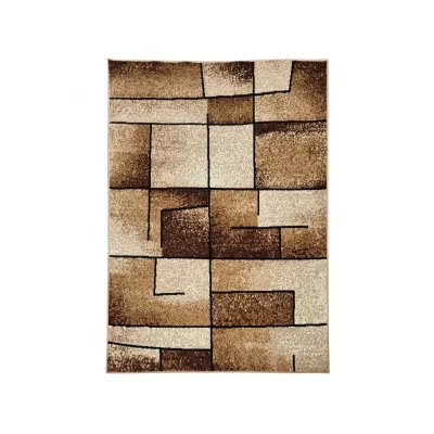 Modern szőnyegdarab 50x90 cm LUKEN - bézs
