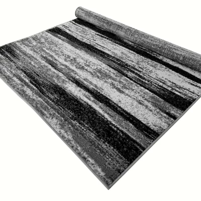 Szőnyeg 50x90 cm LUKEN absztrakt - szürke