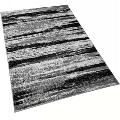Szőnyeg 50x90 cm LUKEN absztrakt - szürke