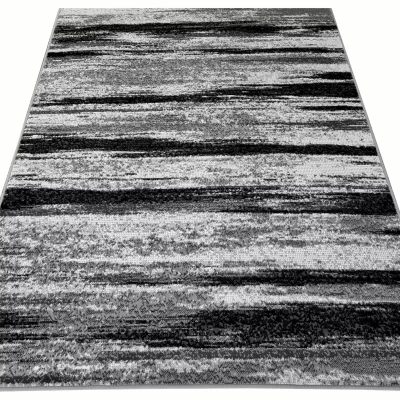 Szőnyeg 50x90 cm LUKEN absztrakt - szürke