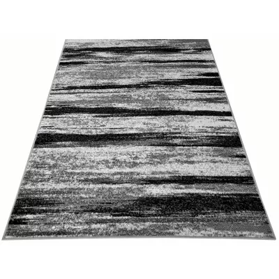 Szőnyeg 50x90 cm LUKEN absztrakt - szürke