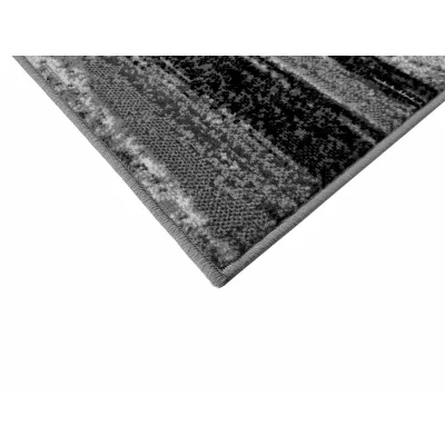 Szőnyeg 50x90 cm LUKEN absztrakt - szürke