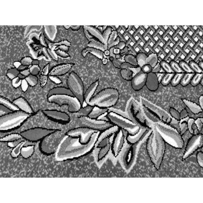 Mintás szőnyeg 50x90 cm LUKEN - szürke