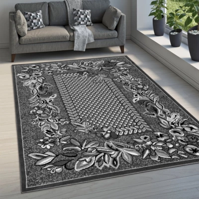 Mintás szőnyeg 50x90 cm LUKEN - szürke