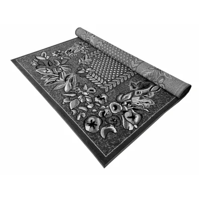 Mintás szőnyeg 50x90 cm LUKEN - szürke