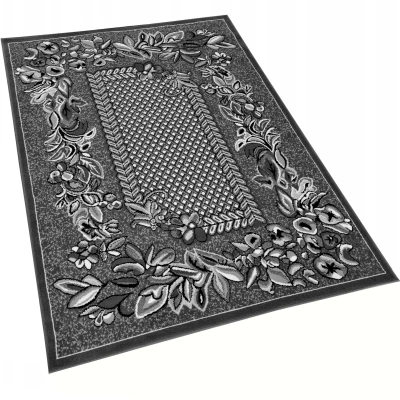 Mintás szőnyeg 50x90 cm LUKEN - szürke