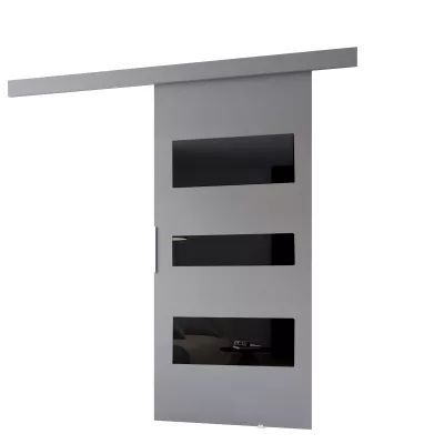 BARRET 3 beltéri fali tolóajtó - 76 cm, szürke