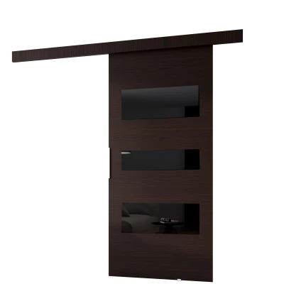 BARRET 3 beltéri fali tolóajtó - 106 cm, wenge