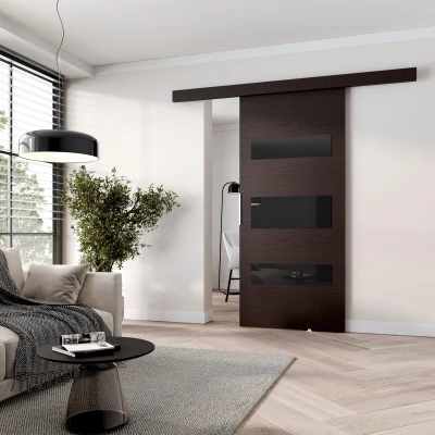 BARRET 4 tolóajtó - 106 cm, wenge