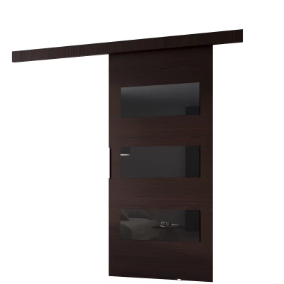 BARRET 5 fali tolóajtó - 76 cm, wenge