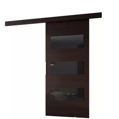 BARRET 5 fali tolóajtó - 76 cm, wenge