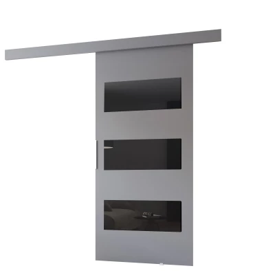 BARRET 5 fali tolóajtó - 96 cm, szürke