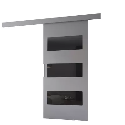 BARRET 5 fali tolóajtó - 96 cm, szürke