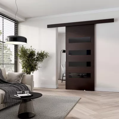 BARRET 6 beltéri tolóajtó - 106 cm, wenge