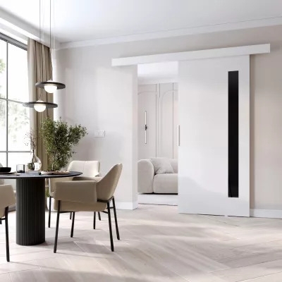 BARRET 7 beltéri fali tolóajtó - 86 cm, fehér
